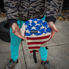 Load image into Gallery viewer, US Flag Wool Insulated Knitted Trapper Hat