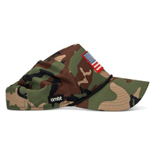 Load image into Gallery viewer, American Flag PVC Patch Waterproof Weekender Snapback