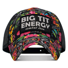 Load image into Gallery viewer, Big Tit Energy Patch Ripstop Mesh Snapback Hat