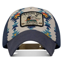 Load image into Gallery viewer, Cheaters Get Heaters Cowboy Patch Ripstop Mesh Snapback Hat