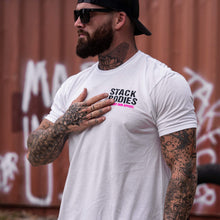 Load image into Gallery viewer, Flamingo Operator Stack Bodies Men's T-Shirt