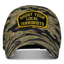 Load image into Gallery viewer, Shoot Your Local Terrorists Patch Ripstop Low Profile Hat