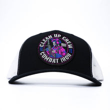 Load image into Gallery viewer, Clean Up Crew Miami Patch Mid-Profile Mesh Snapback Hat