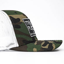 Load image into Gallery viewer, Trigger Puller Black Mid-Profile Mesh Snapback Hat