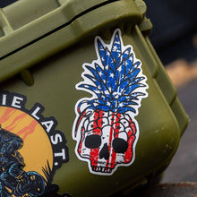 Load image into Gallery viewer, USA PATRIOTIC PINEAPPLE GRENADE DECAL