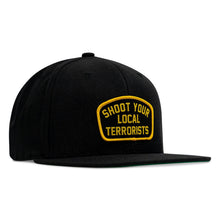 Load image into Gallery viewer, Shoot Your Local Terrorists Flat Bill SnapBack Hat