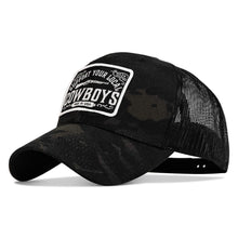 Load image into Gallery viewer, Support Your Local Cowboys Patch Snapback Hat
