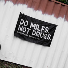 Load image into Gallery viewer, DO MILFS. NOT DRUGS. 3' X 5' Wall Flag