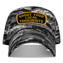 Load image into Gallery viewer, Shoot Your Local Terrorists Patch Ripstop Low Profile Hat