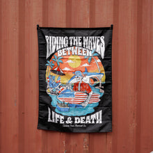 Load image into Gallery viewer, Life &amp; Death Beach Day 3' X 4' Wall Flag