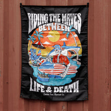 Load image into Gallery viewer, Life &amp; Death Beach Day 3' X 4' Wall Flag