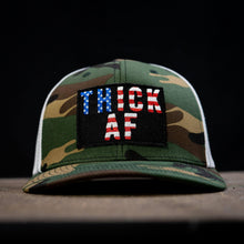 Load image into Gallery viewer, Thick AF USA Edition Patch Mid-Profile Mesh Snapback