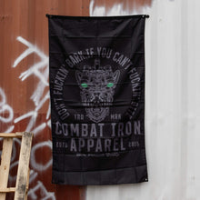 Load image into Gallery viewer, DON'T FUCKIN' BARK IF YOU CAN'T FUCKIN' BITE 3' x 5' Wall Flag