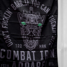 Load image into Gallery viewer, DON'T FUCKIN' BARK IF YOU CAN'T FUCKIN' BITE 3' x 5' Wall Flag
