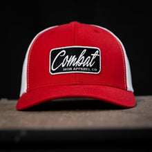 Load image into Gallery viewer, Combat Script Patch Mid-Profile Mesh Snapback Hat