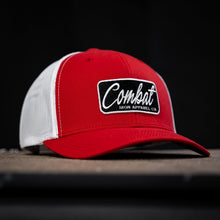 Load image into Gallery viewer, Combat Script Patch Mid-Profile Mesh Snapback Hat