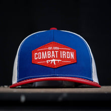 Load image into Gallery viewer, Original AR Red Patch Mid-Profile Mesh Snapback Hat