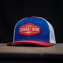 Load image into Gallery viewer, Original AR Red Patch Mid-Profile Mesh Snapback Hat