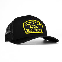 Load image into Gallery viewer, Shoot Your Local Terrorists Patch Snapback Hat