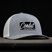 Load image into Gallery viewer, Combat Script Patch Mid-Profile Mesh Snapback Hat