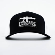 Load image into Gallery viewer, Pew Pew Lifestyle Patch Mid-Profile Snapback Hat