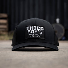 Load image into Gallery viewer, Thicc Boys Workout Patch Snapback Hat