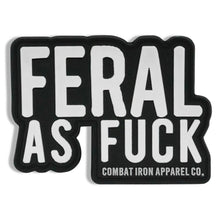 Load image into Gallery viewer, Feral As Fuck Die Cut PVC Patch