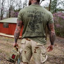 Load image into Gallery viewer, Four Legged Professional K9 Dog Training Men's T-Shirt