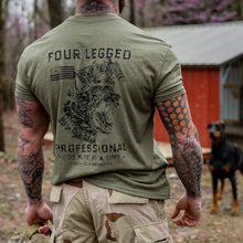 Load image into Gallery viewer, Four Legged Professional K9 Dog Training Men's T-Shirt