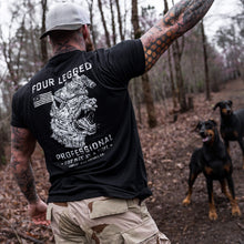 Load image into Gallery viewer, Four Legged Professional K9 Dog Training Men's T-Shirt