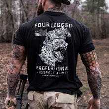 Load image into Gallery viewer, Four Legged Professional K9 Dog Training Men's T-Shirt
