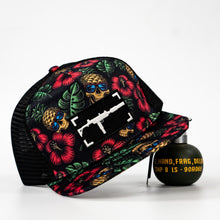 Load image into Gallery viewer, Uzi Patch Black Pineapple Express Flatbill Snapback Hat