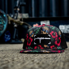 Load image into Gallery viewer, Uzi Patch Black Pineapple Express Flatbill Snapback Hat