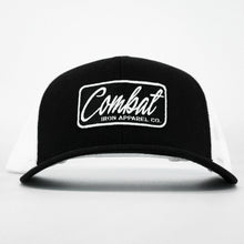 Load image into Gallery viewer, Combat Script Patch Mid-Profile Mesh Snapback Hat