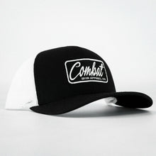 Load image into Gallery viewer, Combat Script Patch Mid-Profile Mesh Snapback Hat