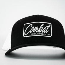 Load image into Gallery viewer, Combat Script Patch Mid-Profile Mesh Snapback Hat