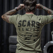 Load image into Gallery viewer, Scars Remind You That You're Alive Men's T-Shirt