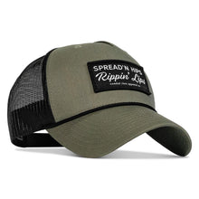 Load image into Gallery viewer, Spreadin' Hips Rippin' Lips Patch Rope Snapback