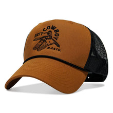 Load image into Gallery viewer, Dirty Cowboy Mfg Swan Rope SnapBack Hat