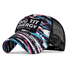 Load image into Gallery viewer, Big Tit Energy Patch Ripstop Mesh Snapback Hat