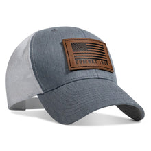 Load image into Gallery viewer, US Flag Leather Patch SnapBack Hat