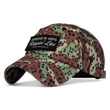 Load image into Gallery viewer, Spreadin' Hips and Rippin' Lips Low Profile RipStop Hat