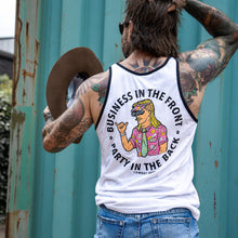 Load image into Gallery viewer, Business In The Front. Party In The Back. Men's Tank