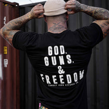 Load image into Gallery viewer, GOD, GUNS, &amp; FREEDOM Men's T-Shirt