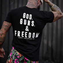 Load image into Gallery viewer, GOD, GUNS, &amp; FREEDOM Men's T-Shirt