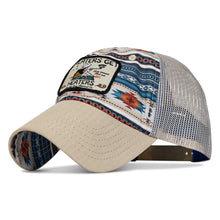 Load image into Gallery viewer, Cheaters Get Heaters Cowboy Patch Ripstop Mesh Snapback Hat