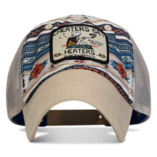 Load image into Gallery viewer, Cheaters Get Heaters Cowboy Patch Ripstop Mesh Snapback Hat
