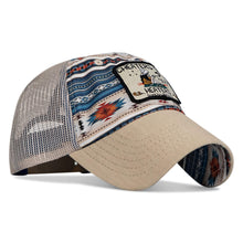 Load image into Gallery viewer, Cheaters Get Heaters Cowboy Patch Ripstop Mesh Snapback Hat