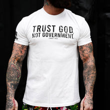 Load image into Gallery viewer, Trust God. Not Government. Men's T-Shirt
