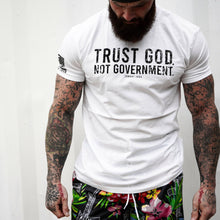 Load image into Gallery viewer, Trust God. Not Government. Men's T-Shirt